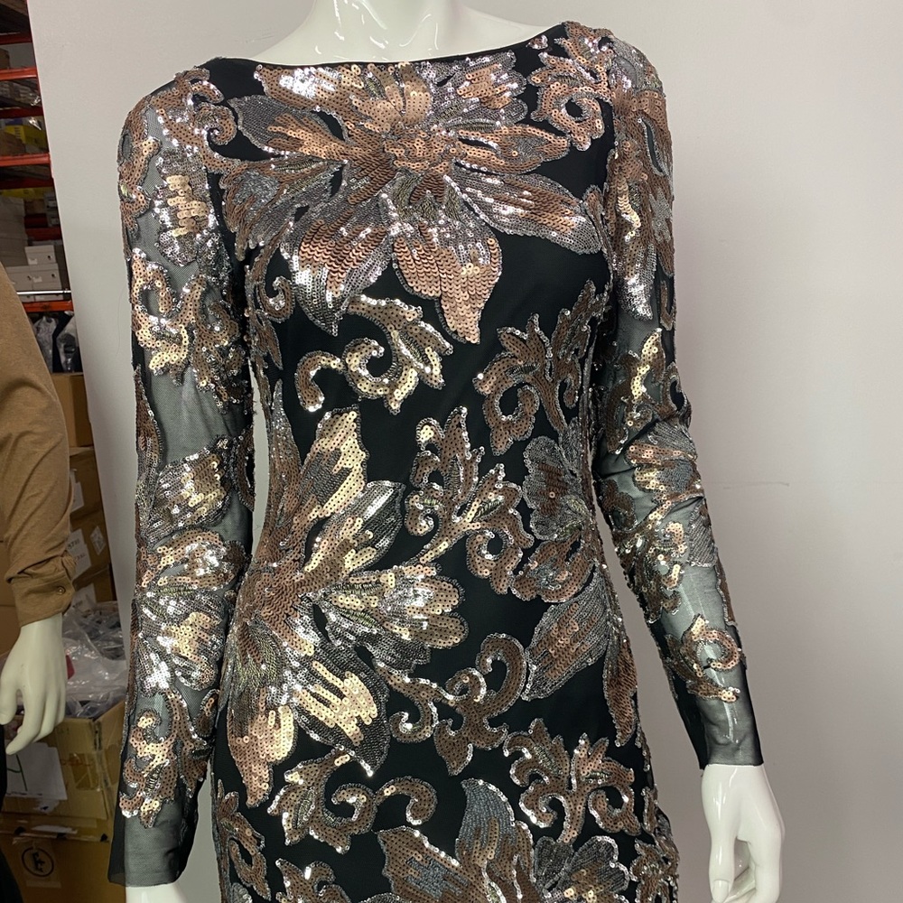 Bought in Miami Sequin Stretch Dress
